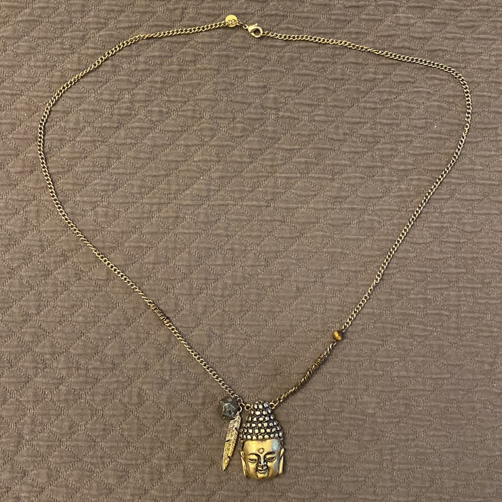 Long Buddha necklace - Picture 3 of 4